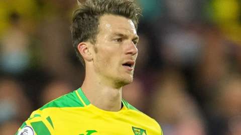 Christoph Zimmermann in action for Norwich City