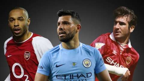 Thierry Henry, Sergio Aguero and Eric Cantona - would they figure in your all-time Premier League XI