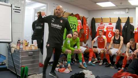 Rotherham manager's rallying cry: 'It's your moment of truth!'
