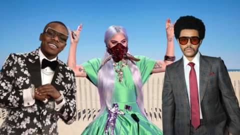 DaBaby, Lady Gaga and The Weeknd