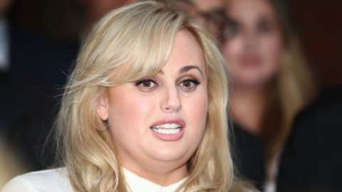 Actress Rebel Wilson outside a Melbourne court in June.