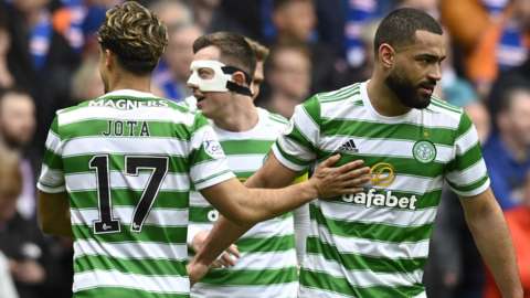 Celtic came from behind to win at Ibrox in early April