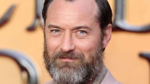 Jude Law attended the London premiere of Fantastic Beasts: The Secrets Of Dumbledore last month