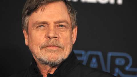 Actor Mark Hamill at the premiere of Star Wars: The Rise of Skywalker