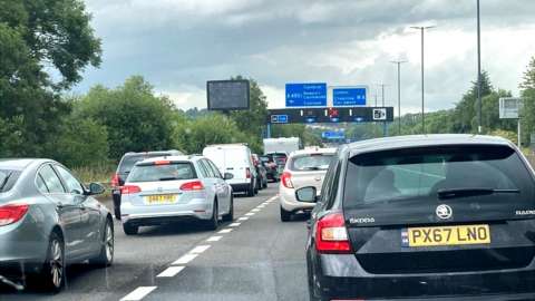 M4 traffic