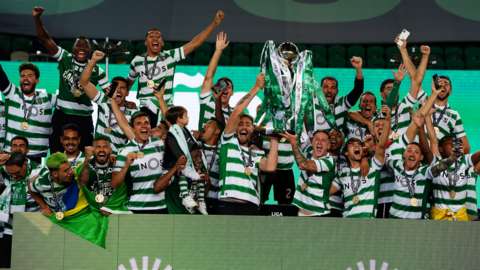 Sporting Lisbon are crowned champions