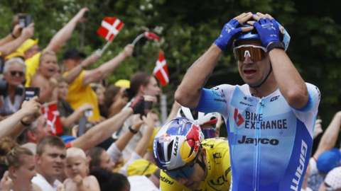 Dylan Groenewegen wins stage three of the 2022 Tour de France