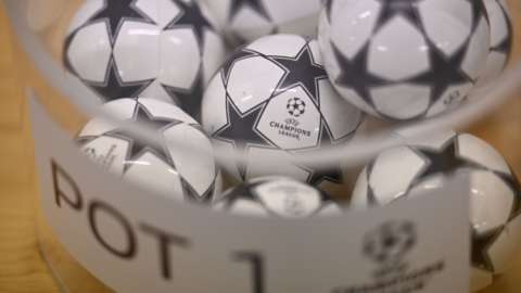 Champions League draw