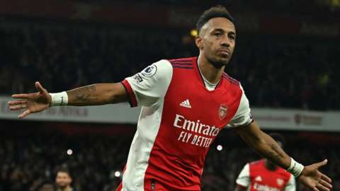 Arsenal's Pierre-Emerick Aubameyang
