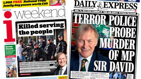 i weekend and Daily Express