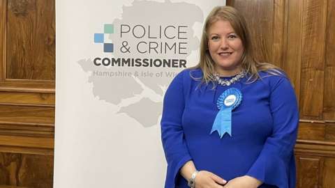 Hampshire and Isle of Wight Police and Crime Commissioner Donna Jones
