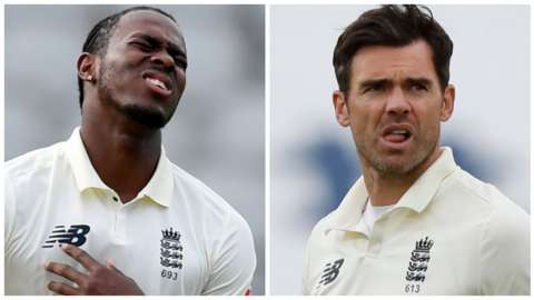 Jofra Archer and James Anderson