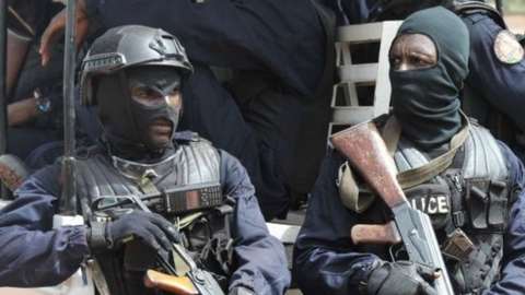 Malian anti-terrorist special forces "Forsat" members