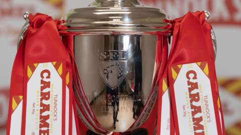 Scottish Challenge Cup trophy