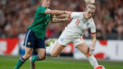 England's Lauren Hemp