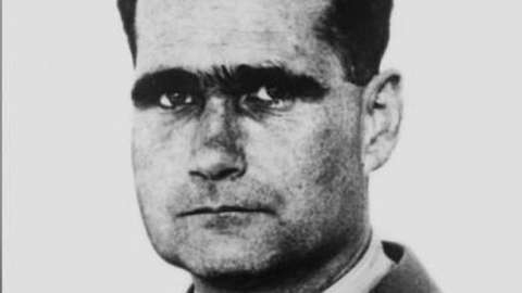 Nazi Party official Rudolf Hess (1894 - 1987), circa 1938. (Photo by Keystone/Hulton Archive/Getty Images)