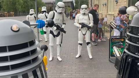 Daleks and Storm Troopers