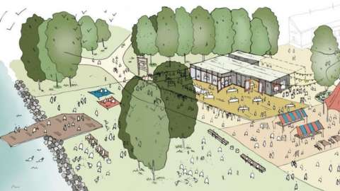 Plans for new Pennington Flash visitor centre