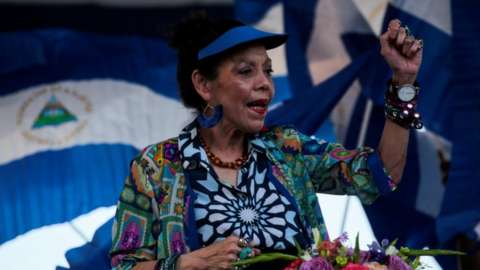 Nicaraguan Vice-President Rosario Murillo de Ortega, file picture 5 September 2108