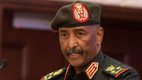Sudan's army chief Abdel Fattah al-Burhan