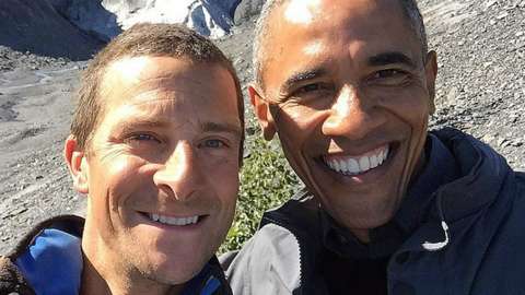 Bear Grylls and Barack Obama