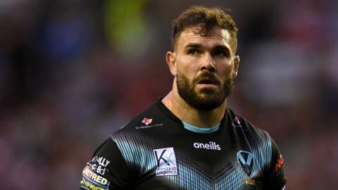 Alex Walmsley playing for St Helens