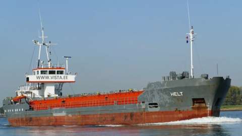 The Helt cargo ship. File photo
