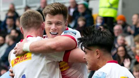 Jones is in his first season of Premiership rugby after joining Quins from Glasgow Warriors