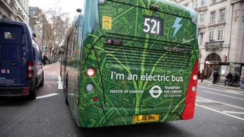 An electric bus