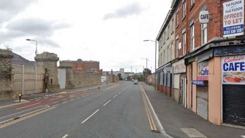 Junction of Boundary Street and Regent Road in the Vauxhall area of Liverpool