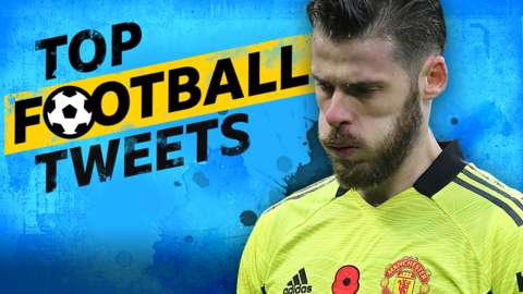 Top Football Tweets: David de Gea