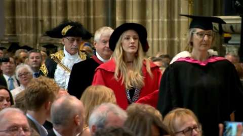 Ellie Goulding receives honorary degree
