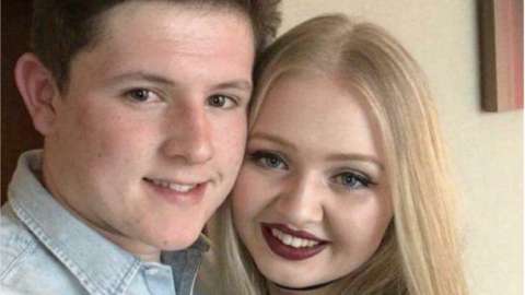 Liam Curry and Chloe Rutherford