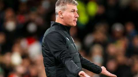 Republic of Ireland boss Stephen Kenny questioned Spanish referee Jesús Gil Manzano's decision to disallowed Matt Doherty's late goal