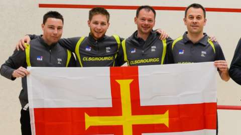 Guernsey squash team