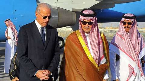The Vice-President Joe Biden visits Riyadh in 2011