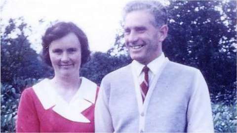 Frank Gibson and wife