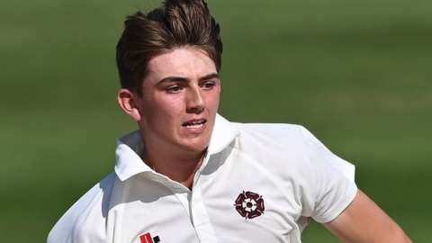 James Sales turned down an opportunity to play for England Under-19s to make his Northants debut