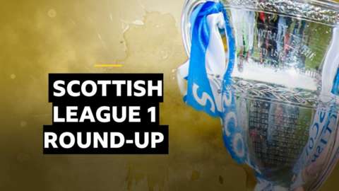 Scottish League 1 round-up