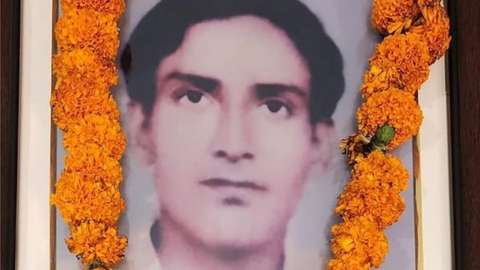 Chandrashekhar Harbola was part of a patrol operation when an avalanche hit his unit in 1984
