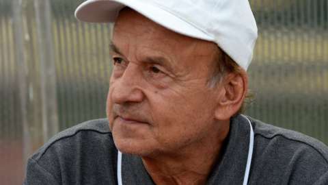 Nigeria coach Gernot Rohr