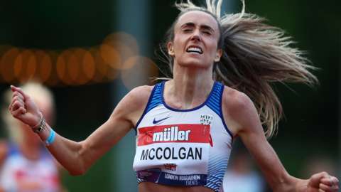 Eilish McColgan is the new British 10k record holder