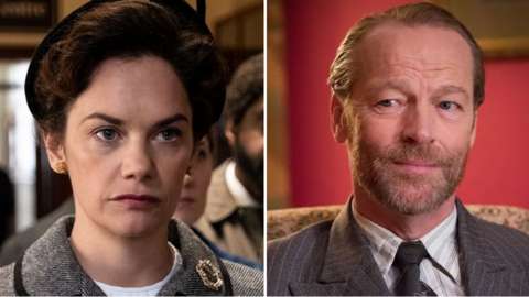 Ruth Wilson and Iain Glen, as Alison and Alec Wilson