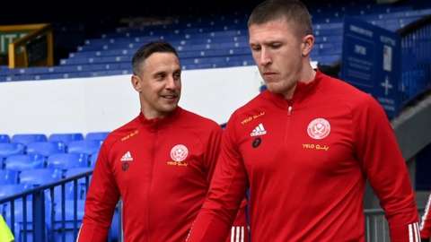 Phil Jagielka and John Lundstram