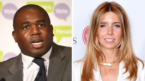 David Lammy and Stacey Dooley