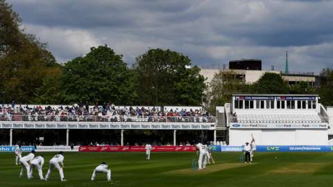 Essex playing at their home ground in Chelmsford