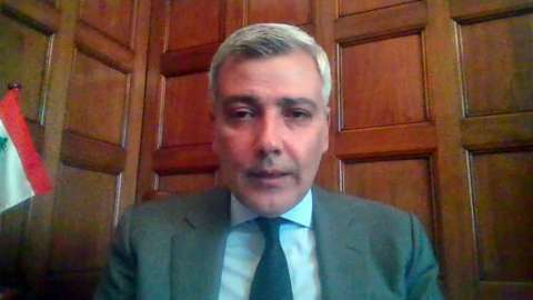 Rami Mortada Lebanon's ambassador to the UK