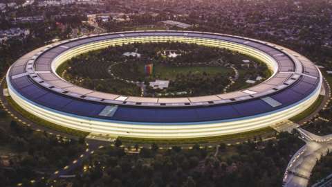 Apple HQ in Cupertino California