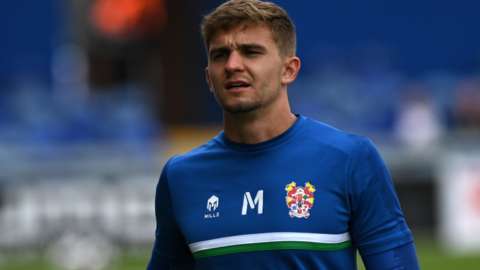 Tranmere Rovers keeper Mateusz Hewelt saved the 26th penalty in the Wham Stadium shootout