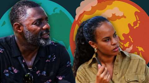 Idris Elba and Sabrina Dhowre Elba